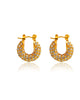 HOLIDAY HOOP EARRINGS - thumbnail