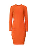 Ruched Long Sleeve Dress - thumbnail