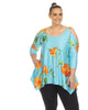 Antonia Cold Shoulder Tunic - thumbnail