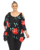 Antonia Cold Shoulder Tunic - thumbnail