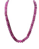 Pink Jade Double Wrap Necklace - thumbnail