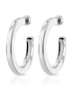 Baby Alexis Hoops Silver - thumbnail