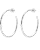 1.5" Ultimate Hoops Silver - thumbnail