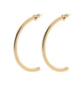 Medium 1/2 Blaire Hoops Gold - thumbnail