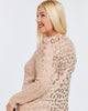 Chloe Leopard Foil Print Sweater - thumbnail