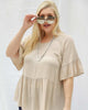 Robin Ruffle Sleeve Blouse - thumbnail