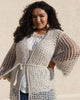 Laguna Open Knit Crochet Kimono - thumbnail