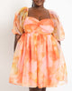 Twist Bodice Mini Dress - thumbnail