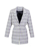 Plaid Cape Blazer - thumbnail