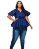 Siobhan Peplum Top - thumbnail