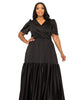 Joli Surplice Neck Dress - thumbnail