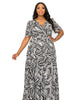 Irina Surplice Maxi Dress - thumbnail