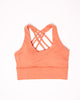 Crisscross Crop Sports Bra - thumbnail