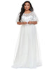 Sequin Leaf Floor-length Evening Dress - thumbnail