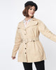 Smak Parlour Khaki Belted Trench Coat - thumbnail