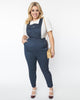 Unique Vintage Dark Denim Overalls - thumbnail