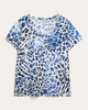 Marlene Animal Print Top - thumbnail