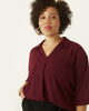 Sylvia Pocketed Popover Blouse - thumbnail