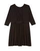 Anise 3/4 Sleeve Knotted Dress - thumbnail