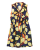 Springfield Sleevless Tie Neck Gathered Waist Dress - thumbnail