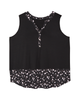 Darla Knit Woven Tank - thumbnail