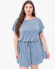 Melina Short-Sleeved Romper - thumbnail
