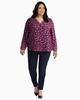Claire Crochet-Trim Blouse - thumbnail