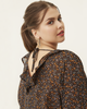 Catherine Ruffled Chiffon Blouse - thumbnail