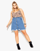 Skye Denim Skirt - thumbnail