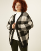 Gregoria Buffalo Check Sweater Cardigan - thumbnail