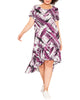 Ella Printed Ruffle Dress - thumbnail