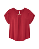 Bonnie Neck Detail Tulip Sleeve Blouse - thumbnail