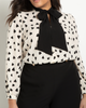 Reina Tie Neck Blouse - thumbnail