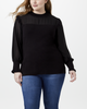 Georgina Half-Sheer Top - thumbnail
