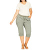 Sheila Roll Up Capri - thumbnail