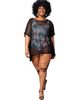 Ella Oversized Mesh Top - thumbnail