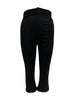 Smak Parlour Black Pintuck Capris - thumbnail