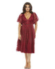 Embellished Butterfly Sleeve Cocktail Dress - thumbnail