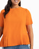 Pleated Hem Top - thumbnail