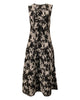 Sleeveless Fishtail Jacquard Dress - thumbnail