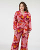 Floral Faux Wrap Jumpsuit - thumbnail