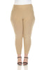 White Mark Super Soft Elastic Waistband Scuba Pants - thumbnail