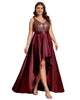 Sparkly Bodice High Low Prom Dress - thumbnail