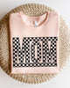 Mom Checkered Box Short Sleeve Graphic Tee - thumbnail