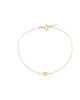 Mini Evil Eye Bracelet  14K Gold One Size - thumbnail