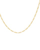 Baby Figaro Necklace  14K Gold 16" - thumbnail