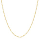 Baby Figaro Necklace  14K Gold 18" - thumbnail