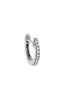 Itty Bitty Diamond Cartilage Huggie Earring  14K White Gold One Size - thumbnail