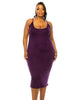 Jennie Spaghetti Strap Midi Dress - thumbnail