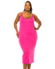 Jennie Spaghetti Strap Midi Dress - thumbnail